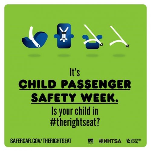 The Right Seat Isn’t The Only Thing Keeping Your Kids Safe! Let’s Talk About Child Passenger Safety Week!