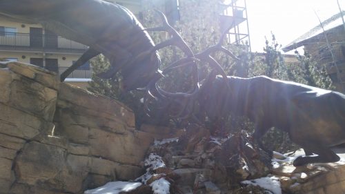 sculpture at antlers at vail colorado