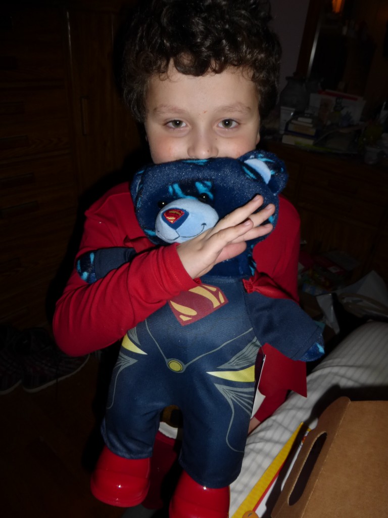 superman teddy bear